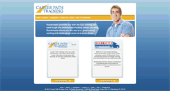 Desktop Screenshot of careerpathtraining.com